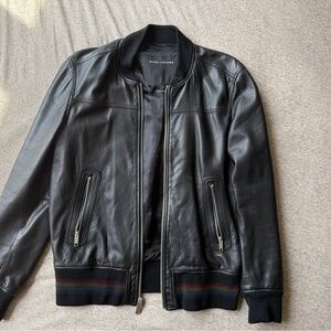 Marc Jacobs Black Leather Jacket